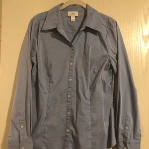 Ann Taylor Light Blue button down shirt!
